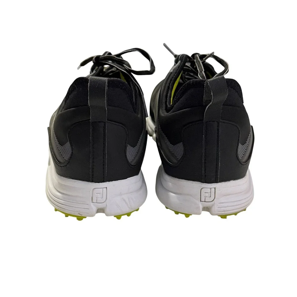 FootJoy SuperLites XP Mens Golf Shoes Black Grey Spikeless 58075 Size 11.5 W